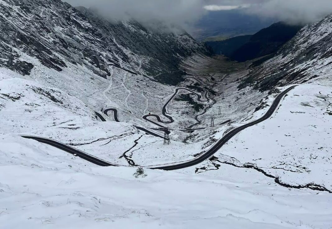 Circulația pe Transfăgărășan se închide, începând de astăzi