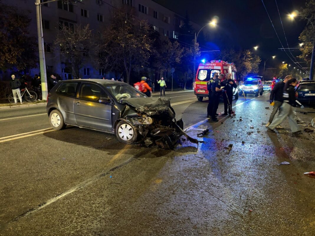 Grav accident de circulaţie în Cluj: O femeie a murit şi două persoane au fost rănite