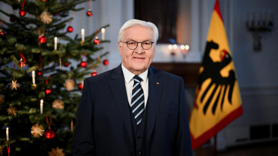 Președintele german Frank-Walter Steinmeier a cerut unitate națională în discursul său anual de Crăciun la Palatul Bellevue din Berlin, Germania