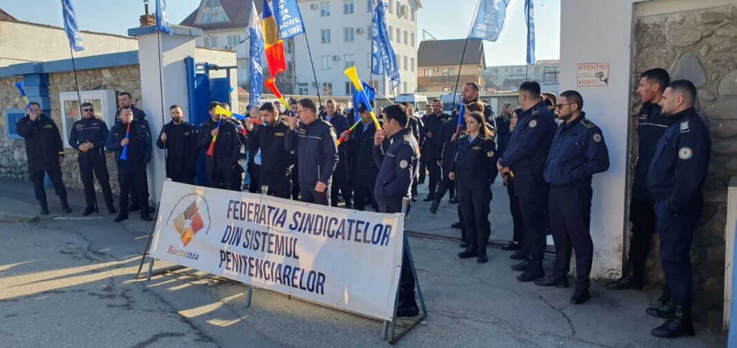 Proteste la Peniteciarul Târgu Jiu