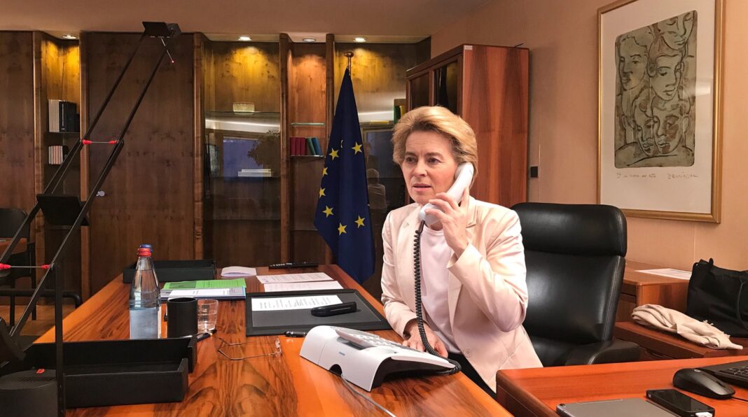 Klaus Iohannis, discuţie cu Ursula von der Leyen: Am fost de acord că trebuie să consolidăm securitatea social media