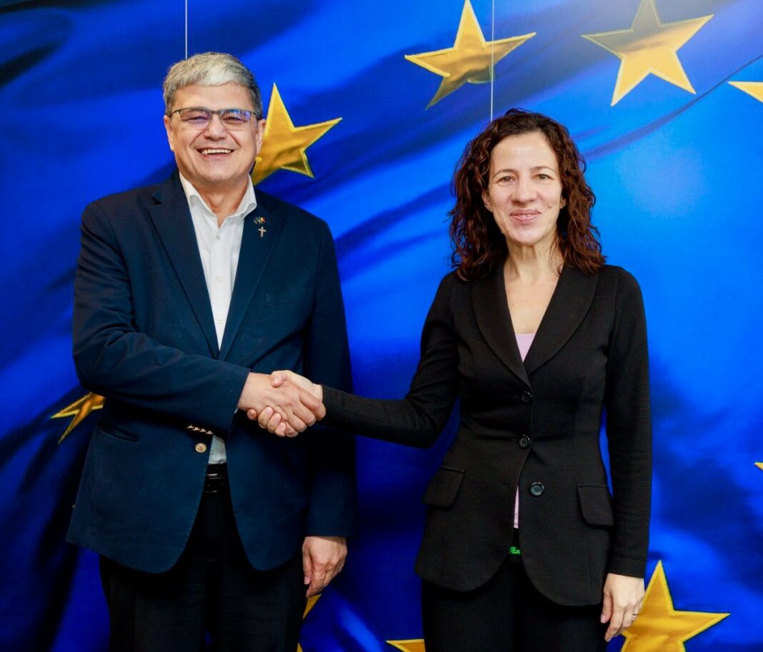 Ministrul Marcel Boloș și Roxana Mînzatu, vicepreședinte executiv al Comisiei Europene