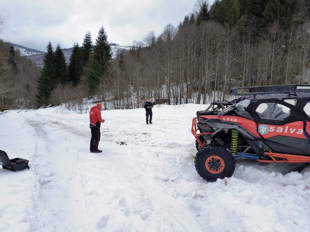 Încă un ucrainean salvat din Munții Maramureșului