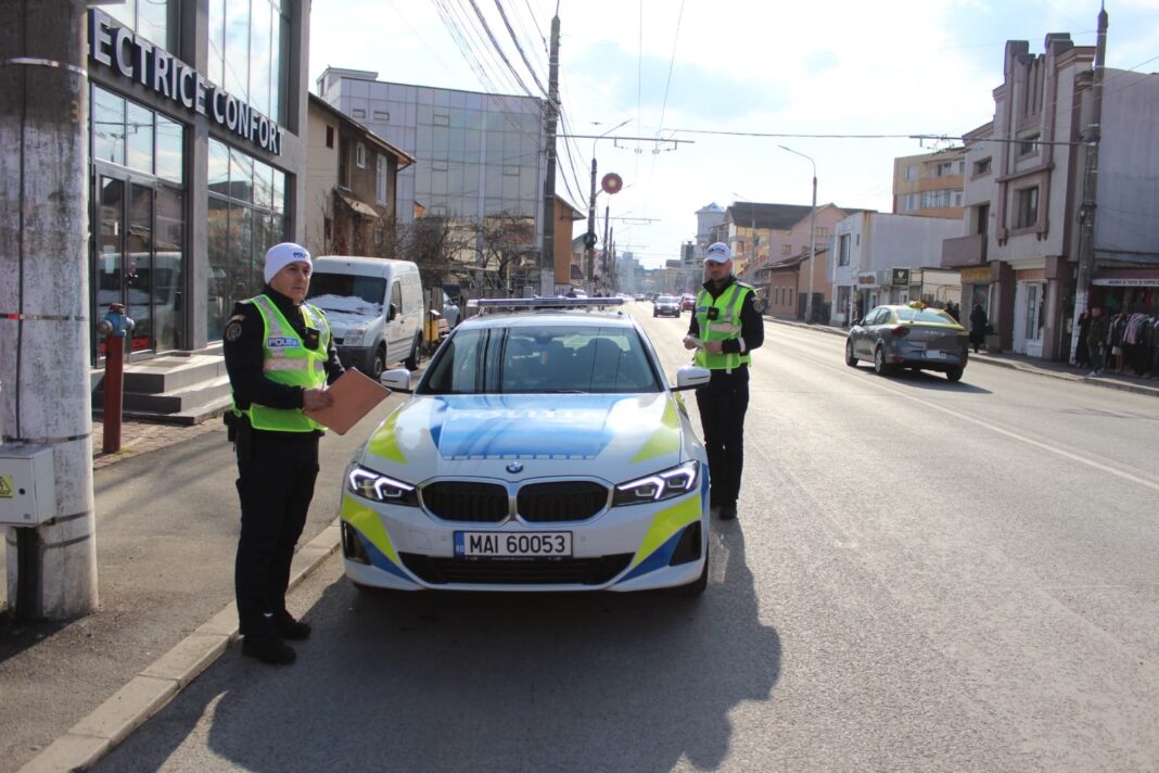 80 de autoturisme, controlate de polițiștii din Târgu Jiu