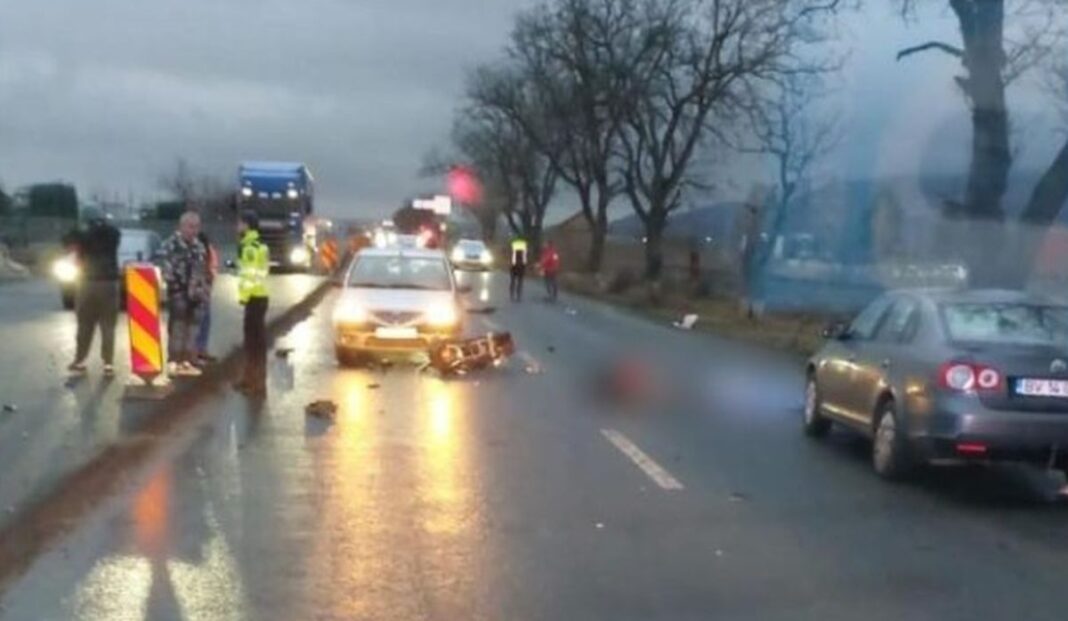 Bărbat pe scuter, accidentat mortal de un şofer băut