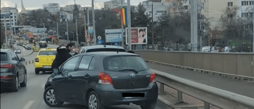 Un șofer a făcut infact în trafic