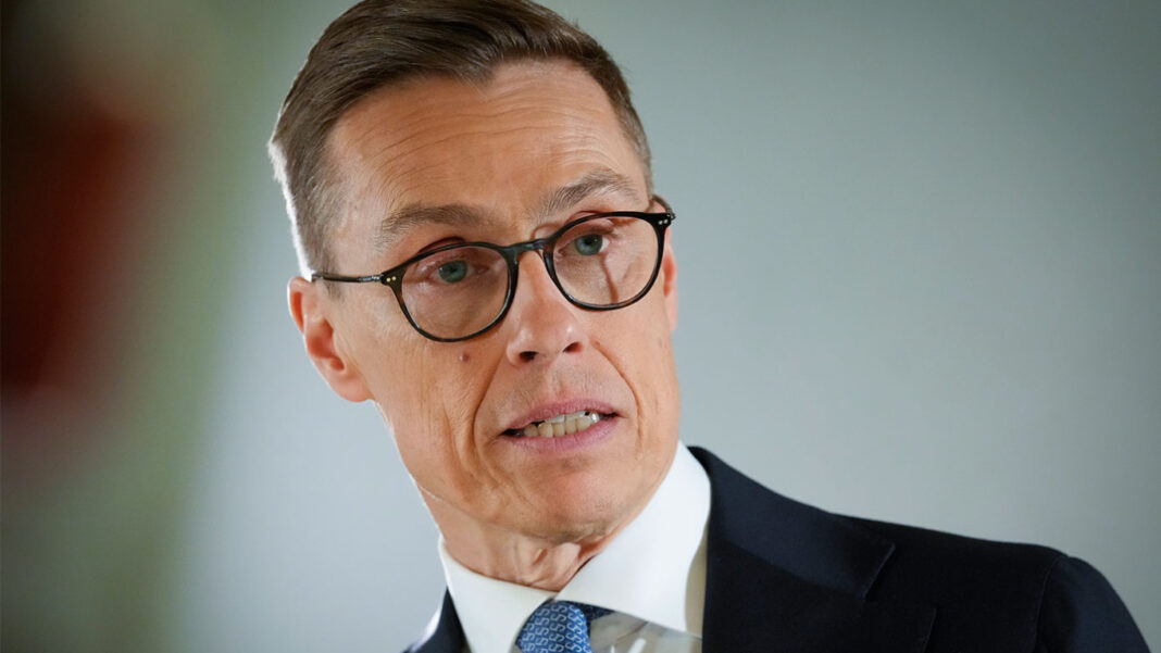 Preşedintele finlandez Alexander Stubb