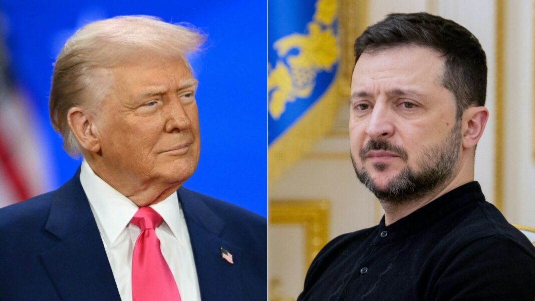 Volodimir Zelenski discută astăzi cu Donald Trump