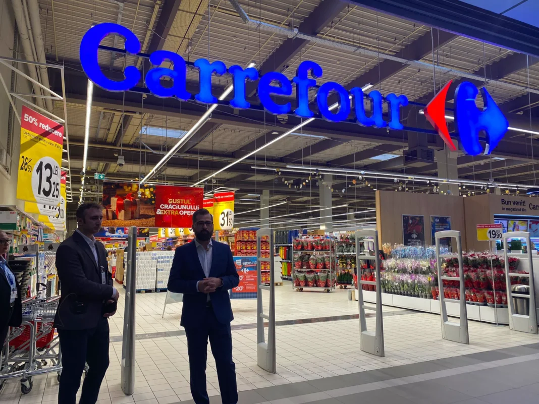 25.000 de lei amendă pentru un supermaket Carrefour, din cauza unor mărfuri cu gramaj necorespunzător