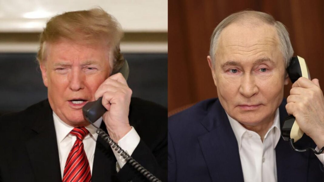 Președintele american Donald Trump și președintele rus Vladimir Putin au discutat marți, la telefon, timp de mai bine de o oră și jumătate